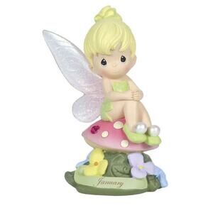 Vintage‎ Precious Moments TinkerBell Birthstone Decor (January)